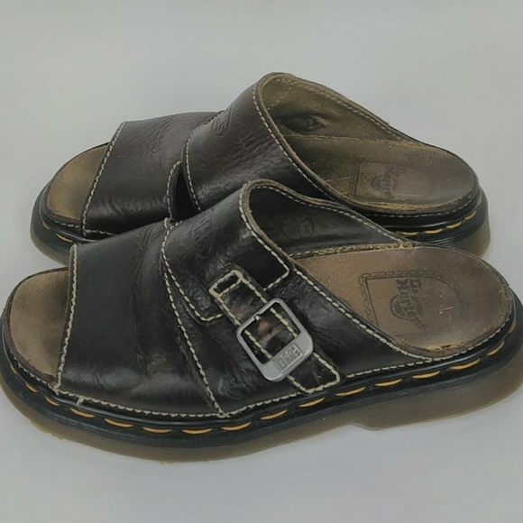 brown doc martin shoes